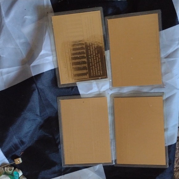 Danbury Mint 4 baseball Cards - Picture 2 of 2